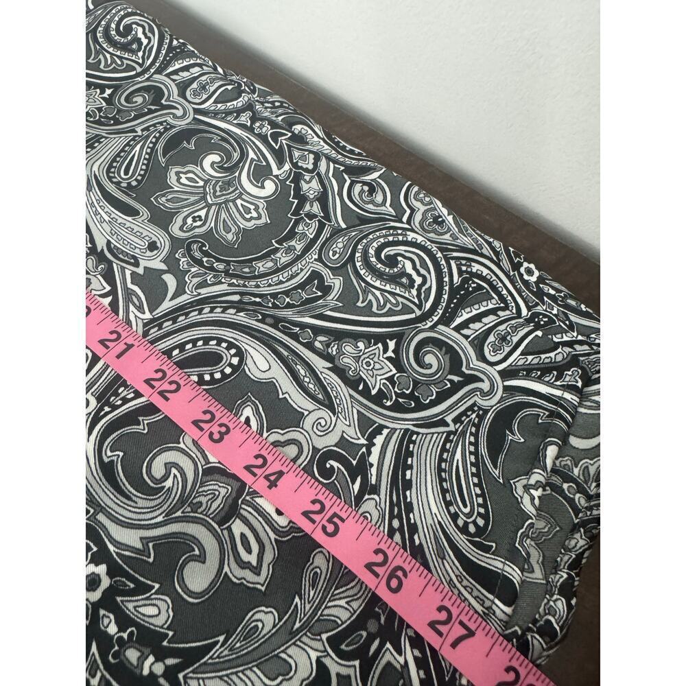 Jones New York Paisley Blouse - Black/Grey/White - 3X NWOT - Picture 10 of 11
